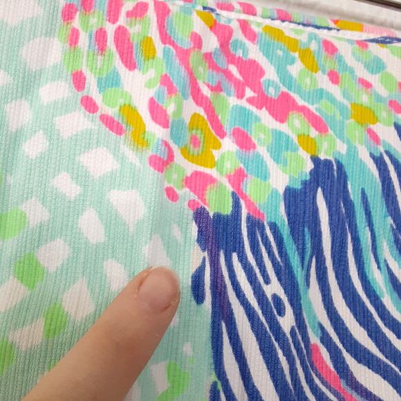 Lilly Pulitzer January Skort Roar of the Seas Coral Ocean Womens 8 Pickleball - Picture 5 of 15